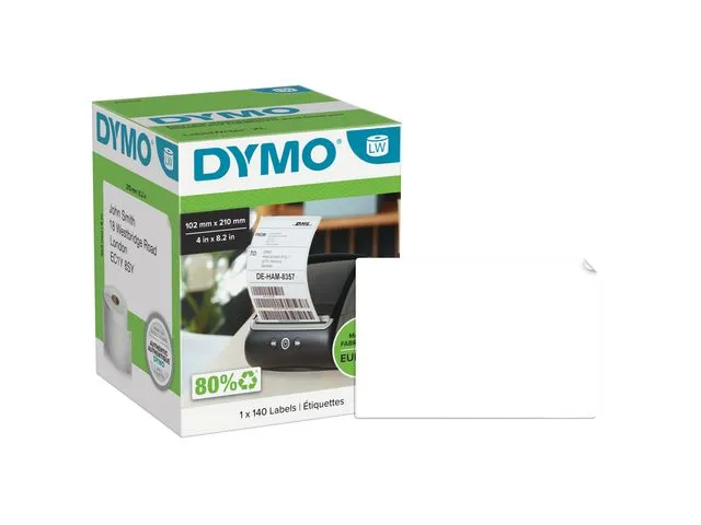 Dymo Etikett DYMO LW XL DHL Frakt 102x210mm