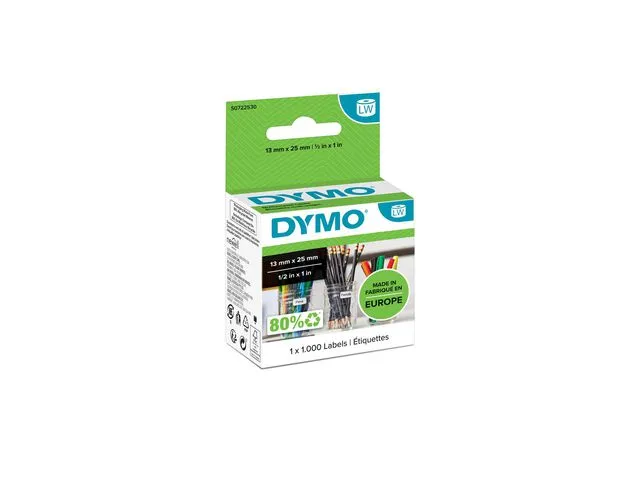 Dymo Etikett DYMO universal 25x13mm (1000)