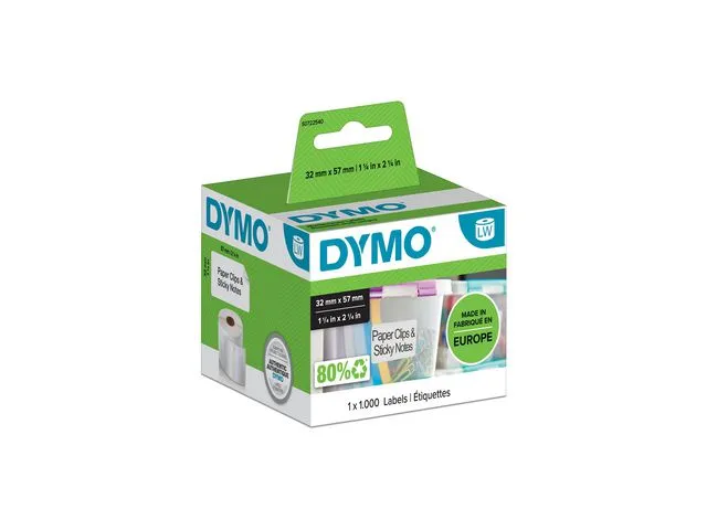 Dymo Etikett DYMO universal 57x32mm (1000)