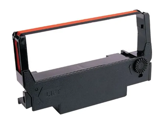 Epson Fargebånd EPSON ERC38BR sort/rød