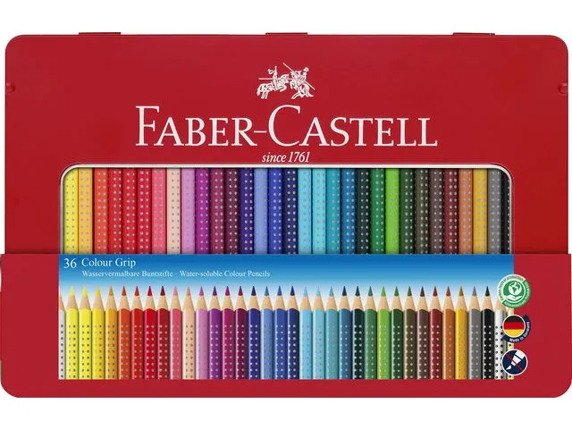 Faber-Castell Fargeblyant FABER-CASTELL (36), fp med 36 stk
