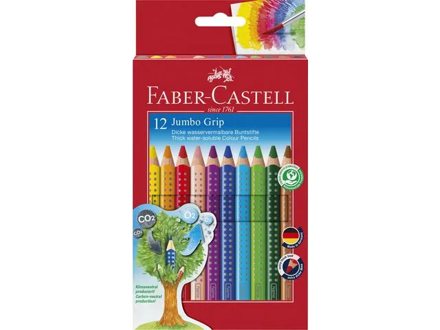 Faber-Castell Fargeblyant FABER-CASTELL Jumbogrip (12)
