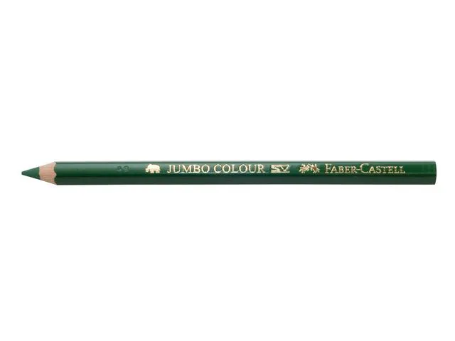 Faber-Castell fargeblyant Jumbo, sekskantet kropp, grønt bly