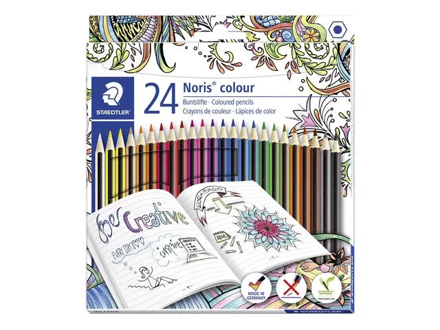 Staedtler Fargeblyant STAEDTLER Noris ass(24)