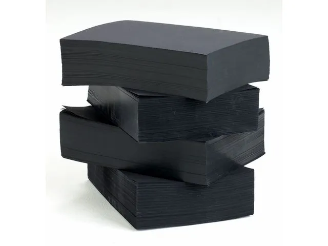 Farget papir A4 110G svart