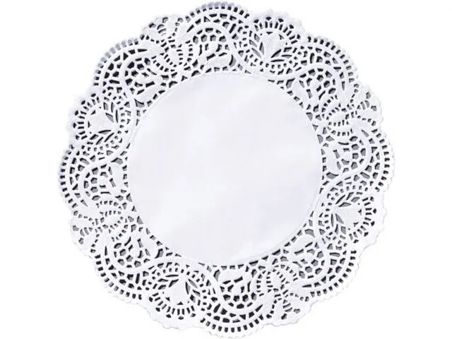 Duni Fatpapir DUNI 23cm rundt uthullet (250)
