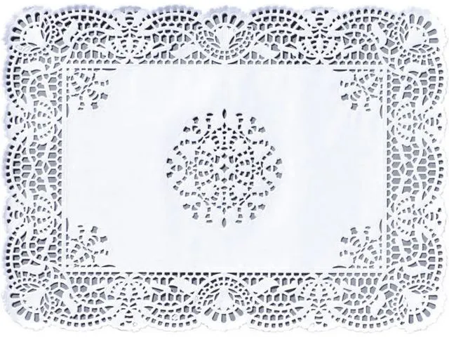 Duni Fatpapir DUNI 25x35cm oval uthullet(250)