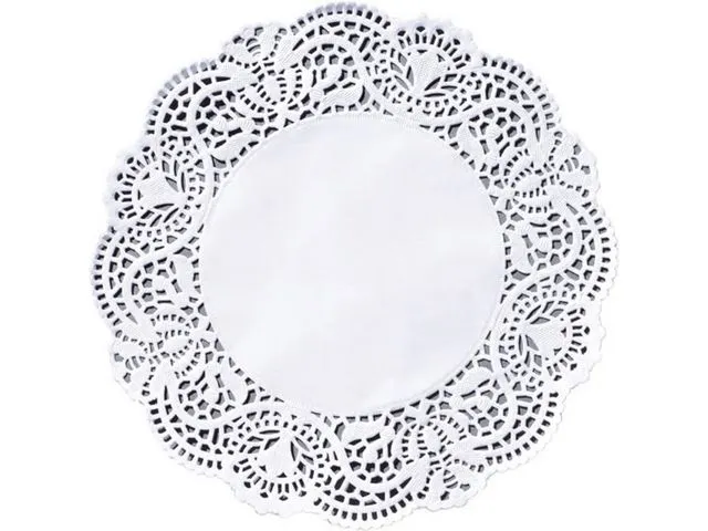 Duni Fatpapir DUNI 32cm rundt uthullet (250)