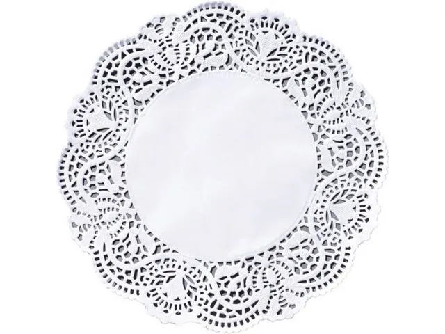 Duni Fatpapir DUNI 34cm rundt uthullet (250)