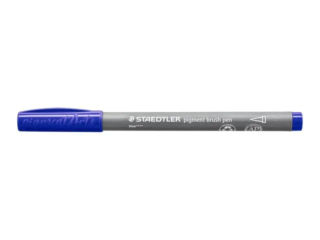 Staedtler Fiberpenn STAEDTLER brush blå