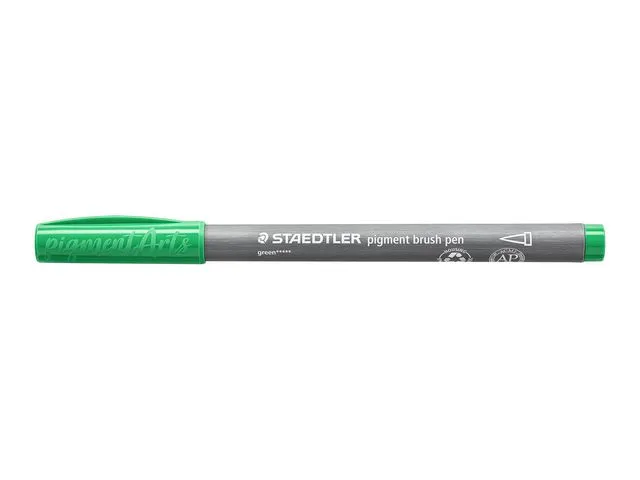 Staedtler Fiberpenn STAEDTLER brush grønn