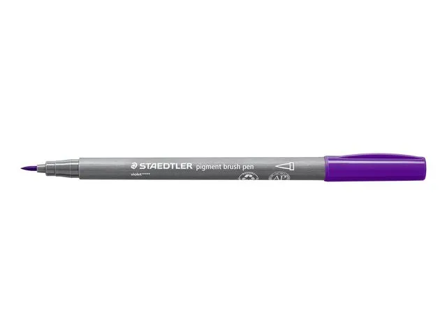 Staedtler Fiberpenn STAEDTLER brush lilla
