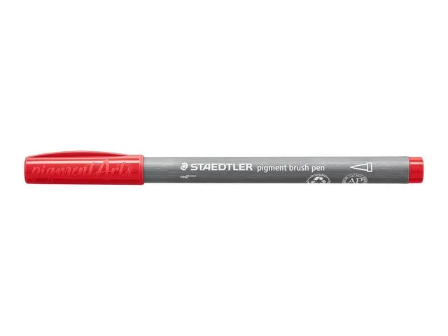 Staedtler Fiberpenn STAEDTLER brush rød