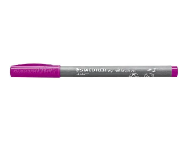 Staedtler Fiberpenn STAEDTLER brush rødlilla