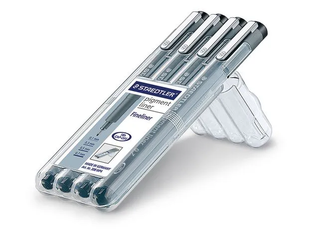 Staedtler Fiberpenn STAEDTLER pigment liner 308(4)