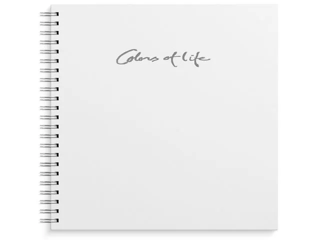 Burde Fotoalbum BURDE 30x30cm Col of life hvit
