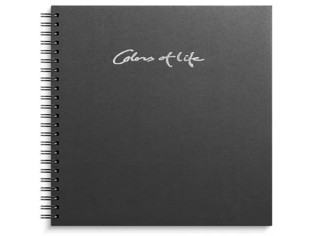 Burde Fotoalbum BURDE 30x30cm Col of life sort