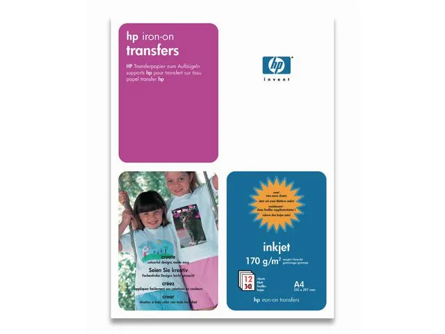 HP Fotopapir C6050A T-shirt tr A4