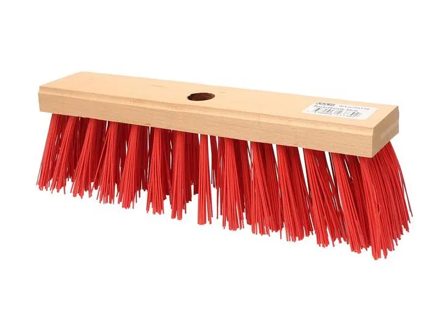 MAX Gatekost MAX hard rød bust 30cm trehvit 