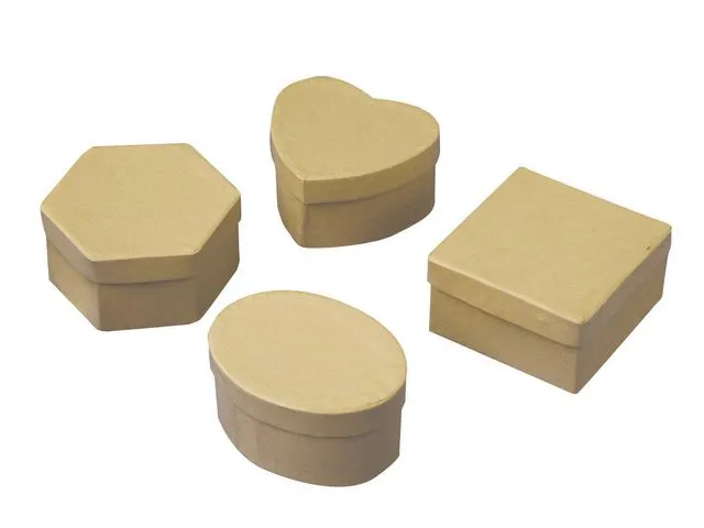 PLAYBOX Gaveesker for dekorering brune