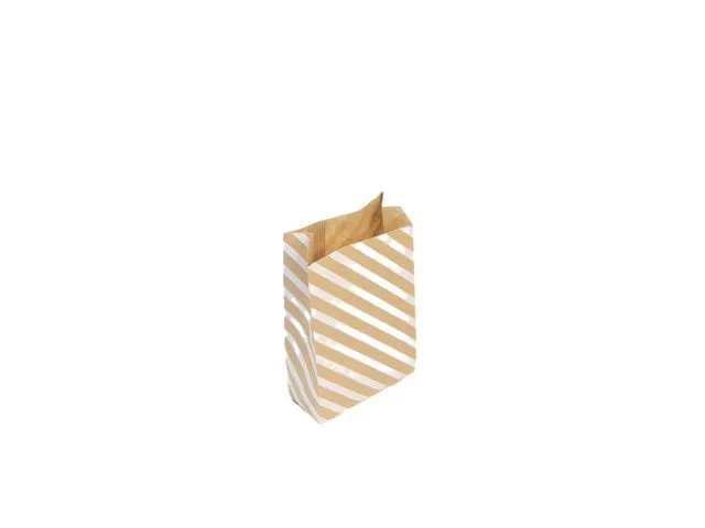 Clairefontaine Gavepose CF kraft 11x21cm stripe (50)