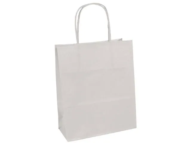 Clairefontaine Gavepose CF kraft 16x8x21cm hvit (25)