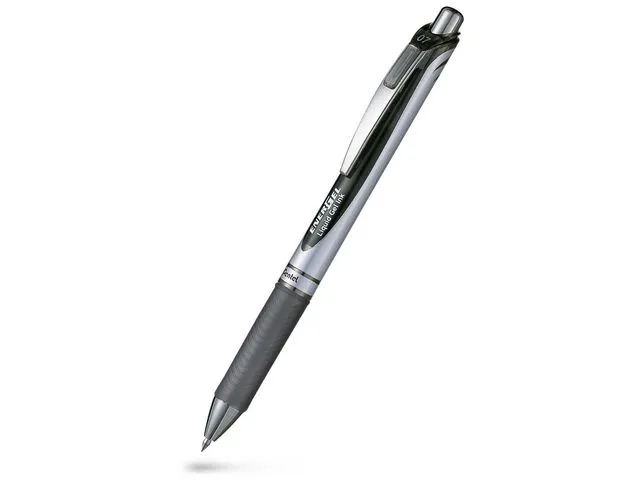 Pentel Geleroller PENTEL EnerGel 07 sort