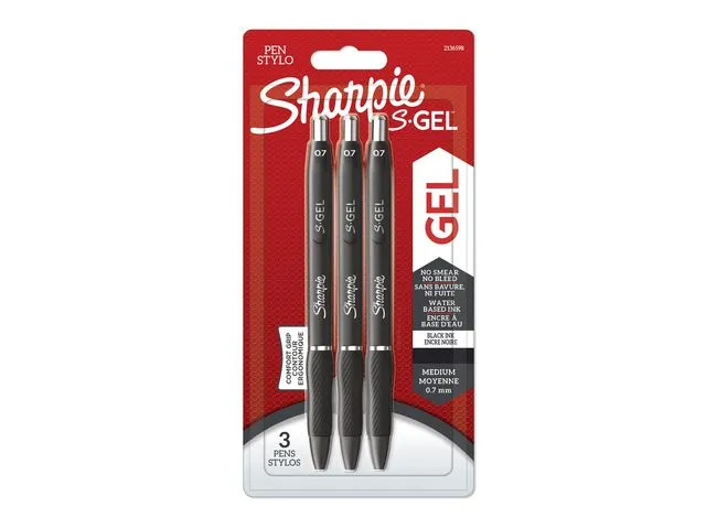 Sharpie Geleroller SHARPIE sort (3)