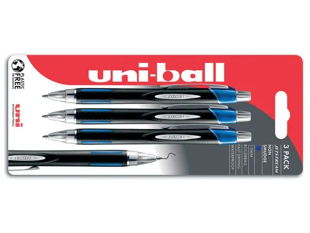 Uni-Ball Geleroller UNI Jetstream RT blå (3)