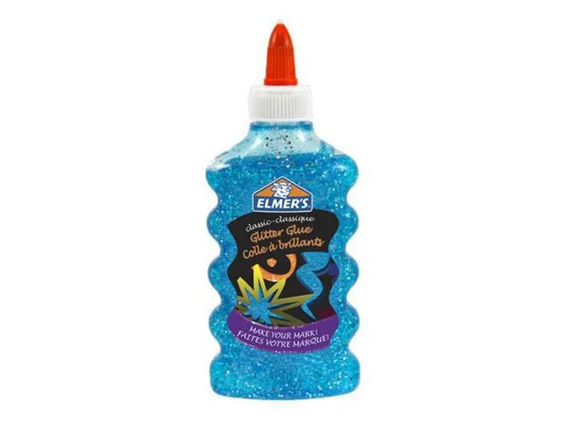 ELMER'S Glitterlim ELMERS 177ml blå