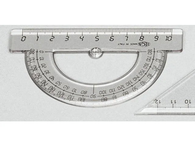 ARDA Gradskive plast 180 grader 10cm 20stk