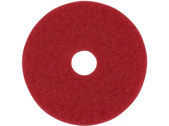 Scotch-Brite Gulvpad 3M 13''/330mm rød (5)