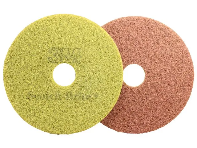Scotch-Brite Gulvpad 3M Brun Plus Diamant 16'' 406mm