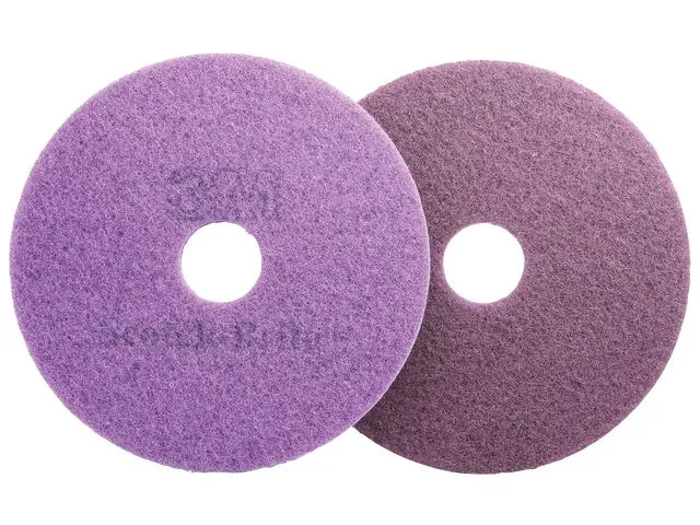Scotch-Brite Gulvpad 3M Lilla Plus Diamant 16'' 406mm