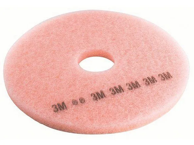 Scotch-Brite Gulvpad Eraser for gulvpolering,  505mm, rosa