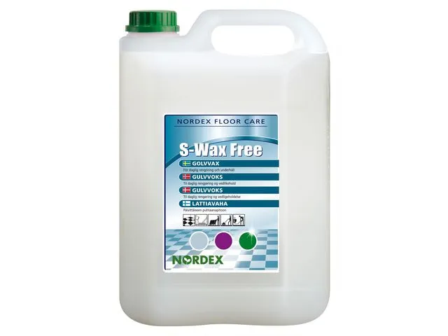NORDEX Gulvrengjøring NORDEX S-Wax Free 5L