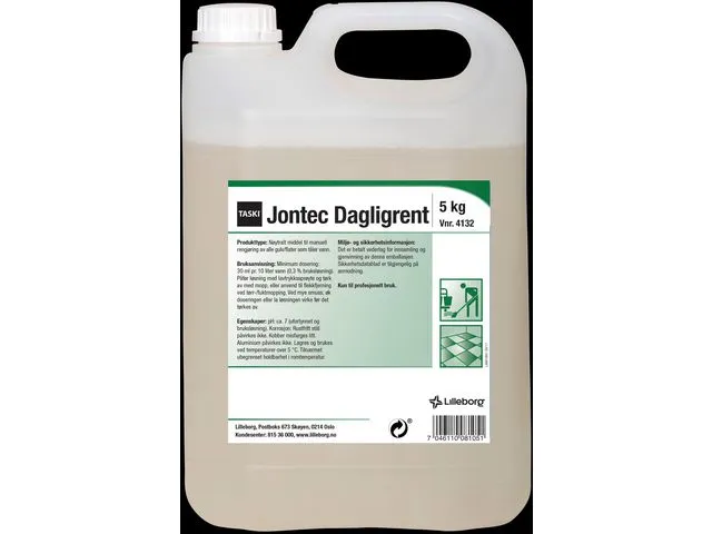 Taski Rengjoring TASKI Jontec Dagligrent 5L