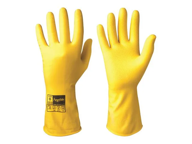 Granberg Gummihanske GRANBERG naturlatex S gul