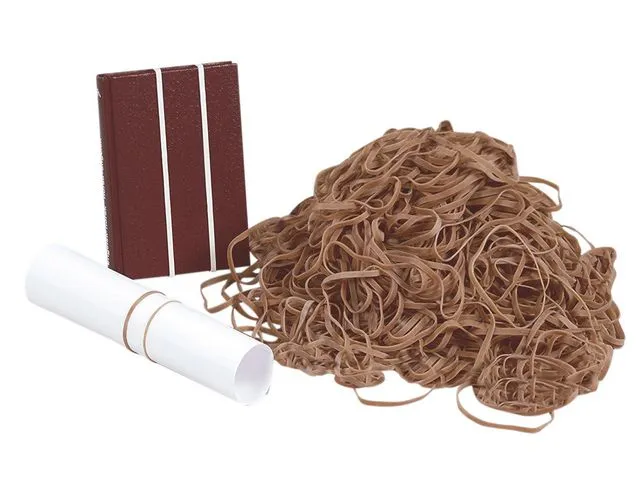 GUMA Gummistrikk GUMA nr 16 50g brun (220)