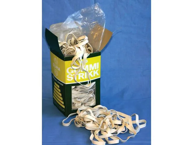 Strikk GUMA nr 180/4 500g hvit