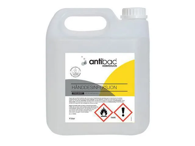antibac Hånddesinfeksjon ANTIBAC 85% flyt. 4L