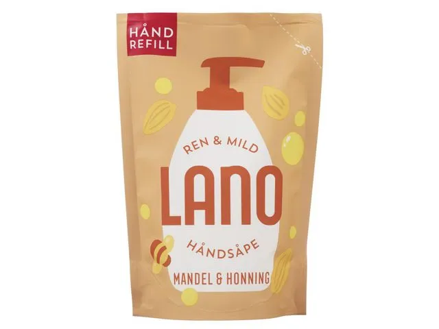 Lano Håndsåpe LANO mandel honning ref 300ml