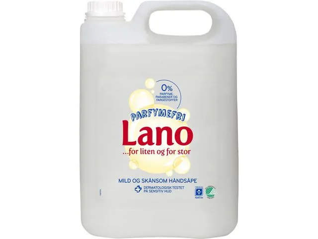 Lano Håndsåpe LANO parfymefri 5L