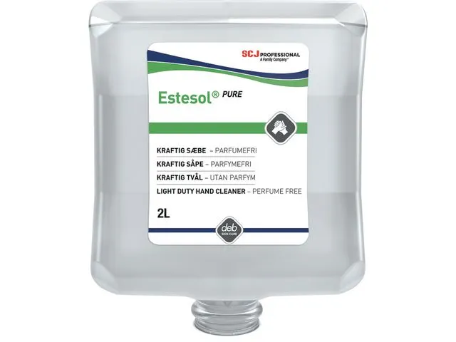 SC Johnson PPROFESSIONAL Håndsåpe SCJP Estesol pure kremsåpe 2L