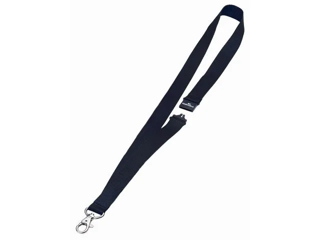 Durable Halssnor DURABLE 88cm m/krok sort (10)