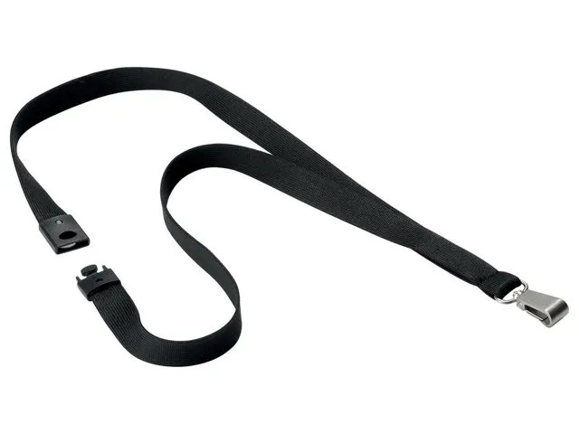 Durable Halssnor DURABLE med klype sort (10)