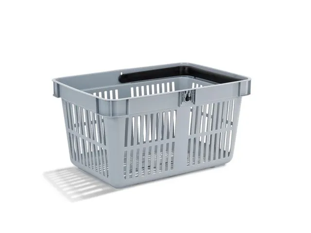 Handlekurv 26 L grå