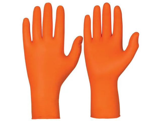 CHEMSTAR Hanske CHEMSTAR kjemi. M oransj (100)