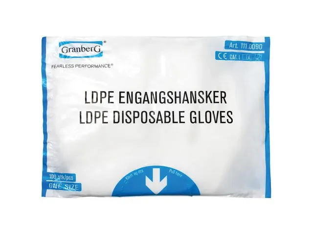 Granberg Hanske GRANBERG engangs LDPE (100)
