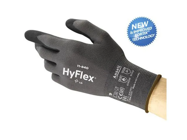 HyFlex Hanske HYFLEX 11-840 lett arbeid str.9